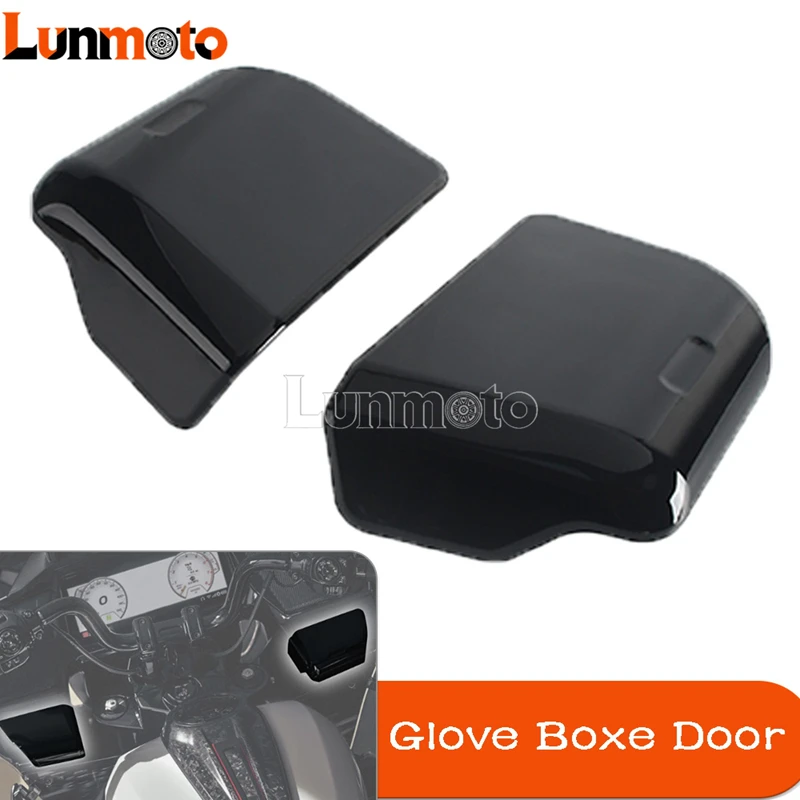 

Motorcycle Glove Boxe Door ABS Wearproof Inner Fairing Lid Protective Cover For Harley Road Glide CVO ST Limited 23-Up FLTRX 24+
