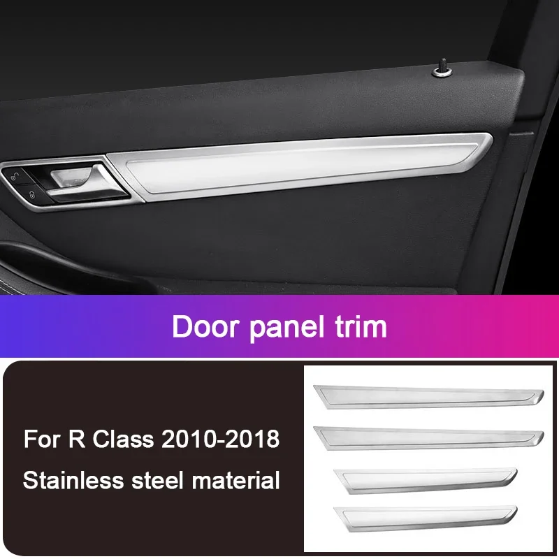 For Mercedes Benz R Class MPV W251 2005-2018 Car Dash Central Air Outlet, Console CD Panel Interior Horn Trim Cover Accessories