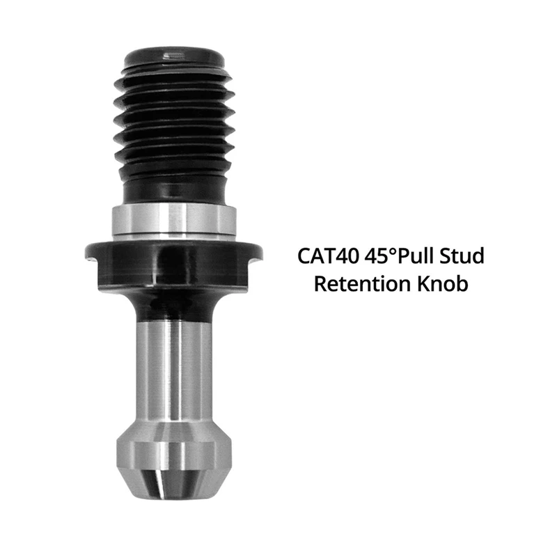 Imagem -03 - Graus Pull Stud Botão de Retenção para Haas Cat 40 Cnc Tool Holder Substituir 2025925 10 Pcs Cat40 45