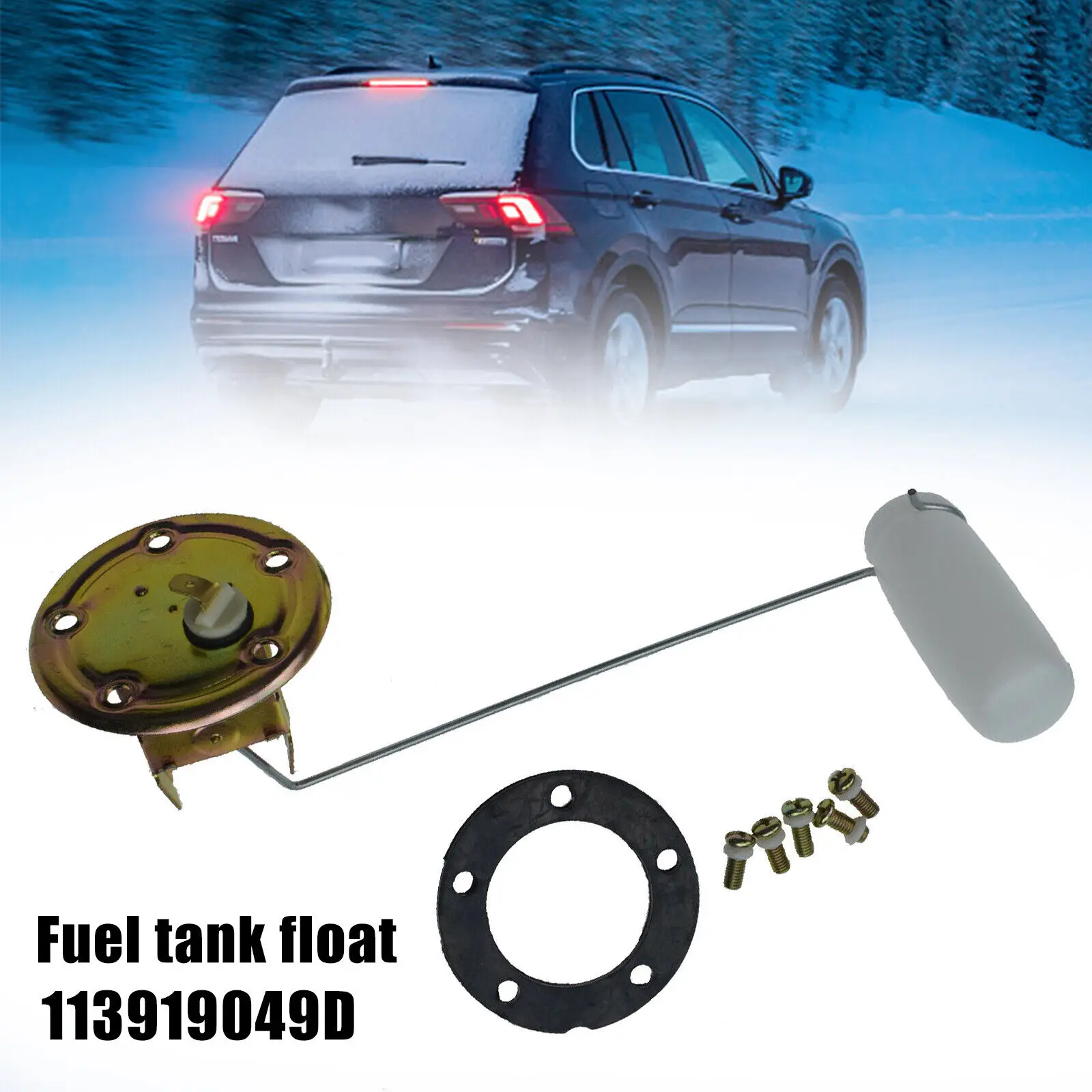 1pc Car Fuel Gauge Sender Unit Seal With Screw Fuel Tank Sender Unit OEM113919049D For VW T1 Beetle Bug Car Accessories