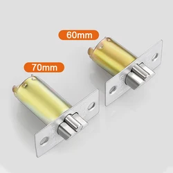 60/70mm Door Lock Bolt Three-column Ball lock latch Ball Lock Extended Lock Three-handle Lock Body Margin 60/70mm Lock Tongue