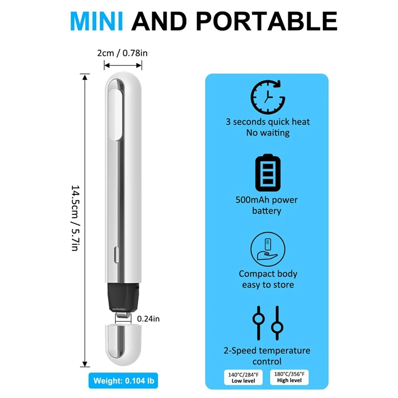 Mini pressa di calore, piccola pressa di calore, pressa di calore Cordless, macchina della pressa di calore per progetti di trasferimento di