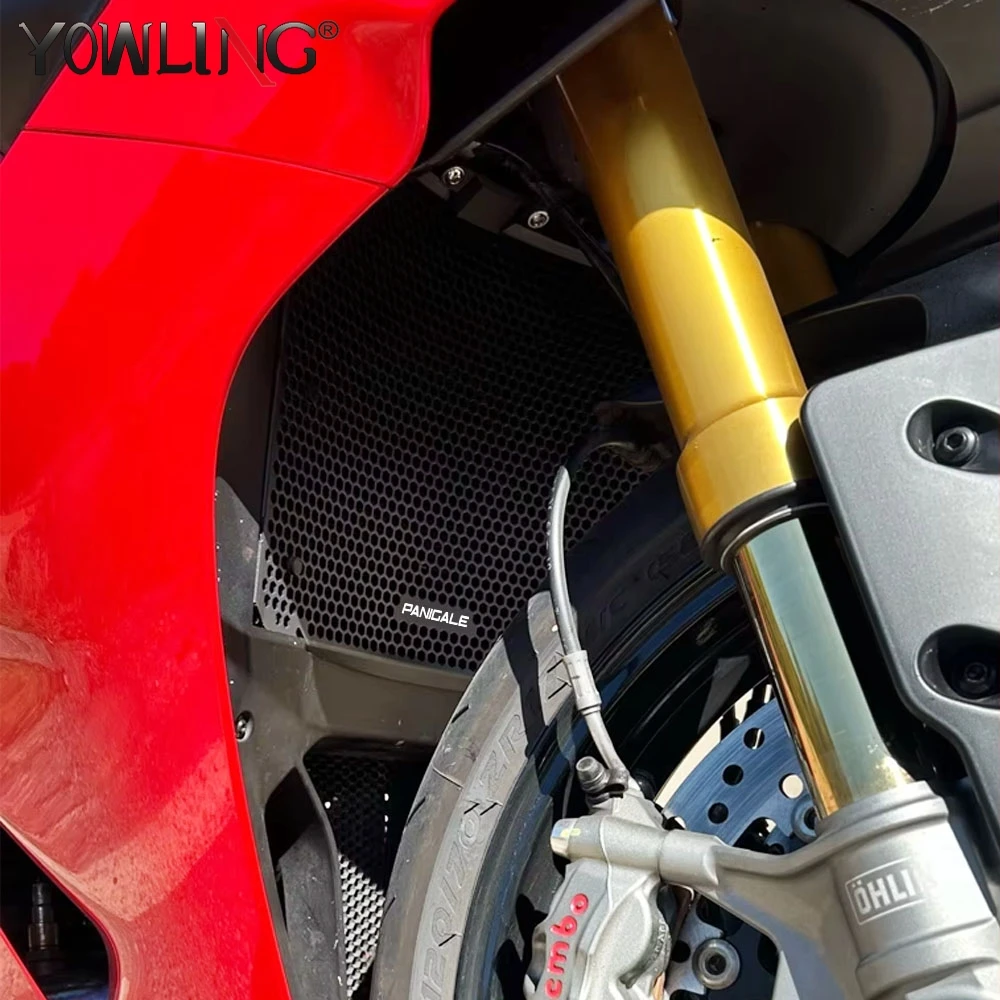 Panigale V2 S 2025 Motorcycle Radiator Grille Cover Guard Grill Protector For Ducati Panigale v2 PANIGALE V2 V2 S 2026-2027-2028