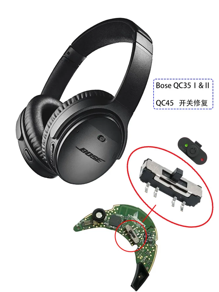 Replacement Mircro-USB Charger Port for Bose QuietComfort 35