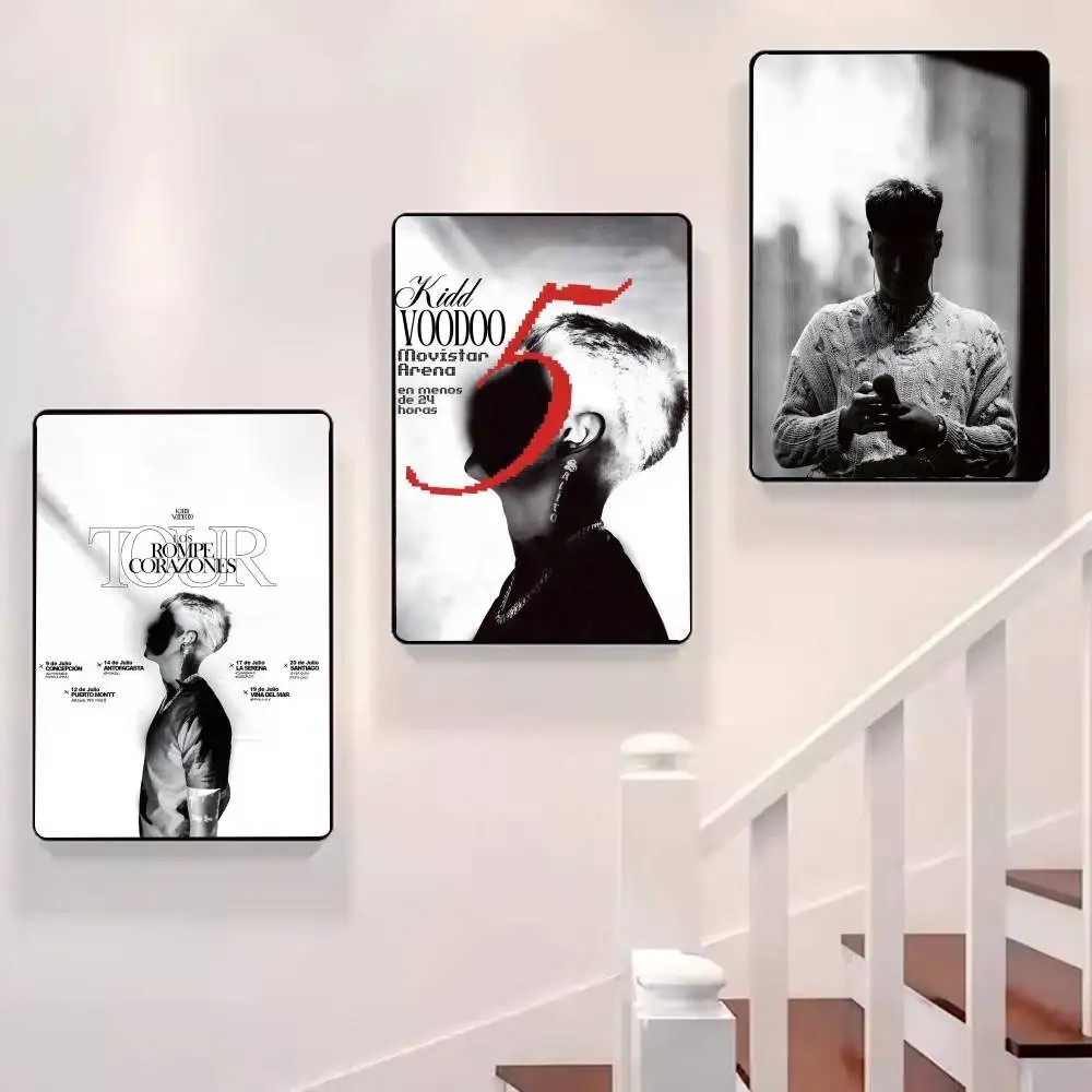 شعبية الموسيقار K-kidd الفودو ملصقات عالية الجودة الجمالية طلاء جدران ملصقات للمهاجع وغرفة المعيشة ديكور