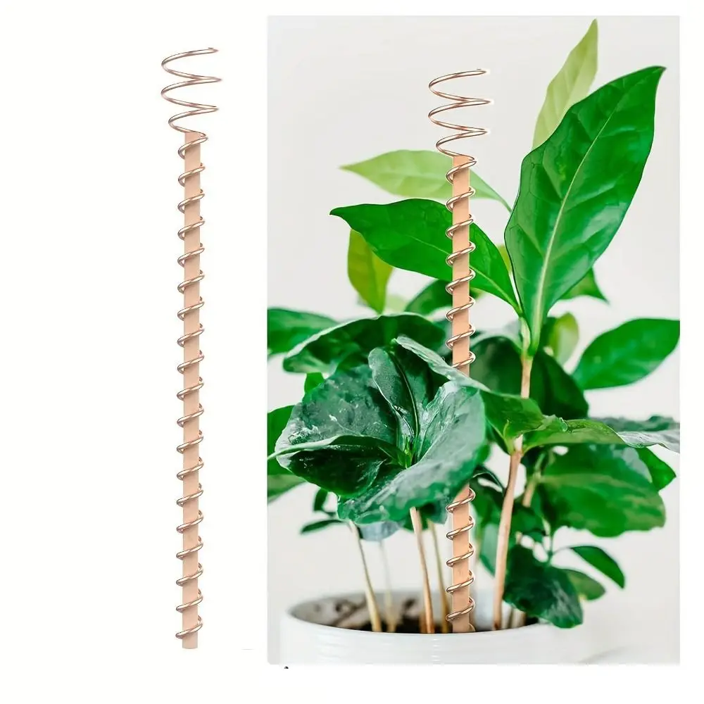 43cm Electroculture Plant Stakes Growing Garden Plants Vegetables Using Ether Energy Gardening DIY Copper Coil Antennas