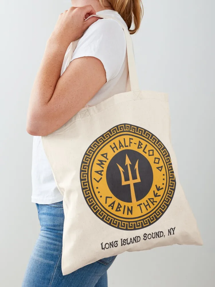 Authentic Camp Half Blood Long Island Sound Cabin Three - Professional Quality Graphics Tote Bag Canvas bag