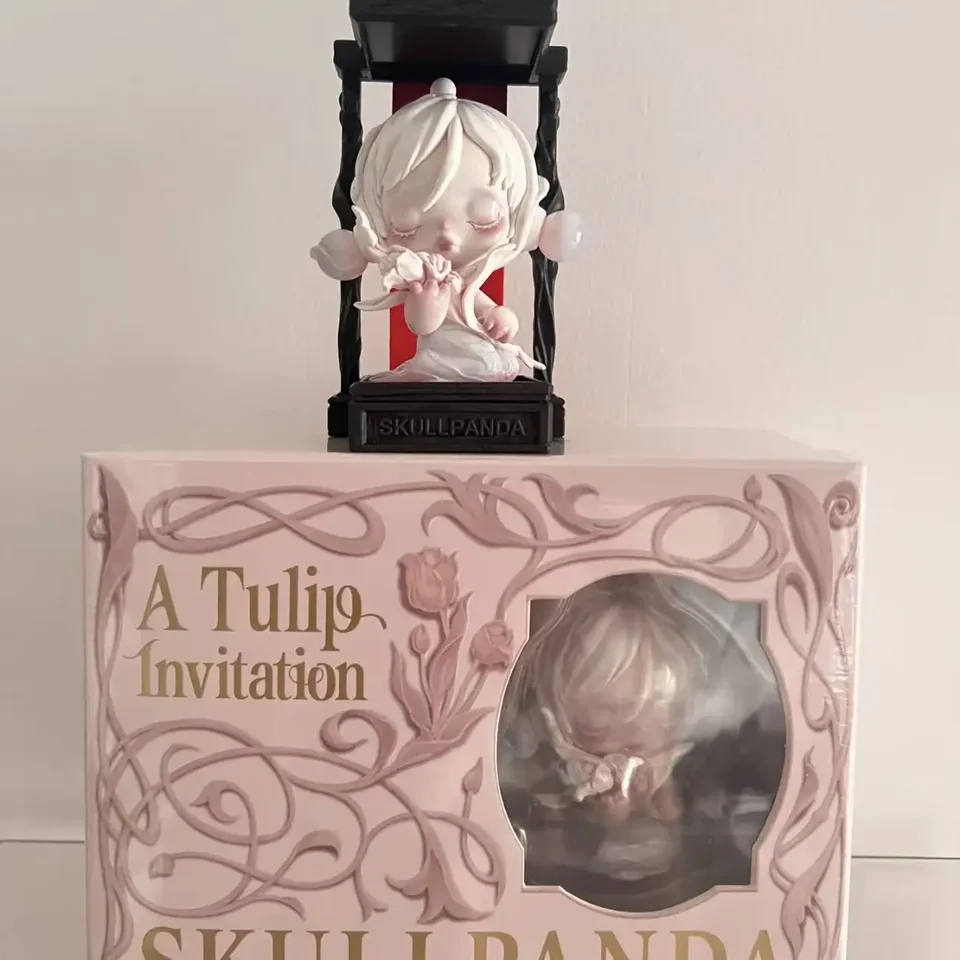 POPMART SKULLPANDA Series A TULIP INVITATION Anime Figure Blind