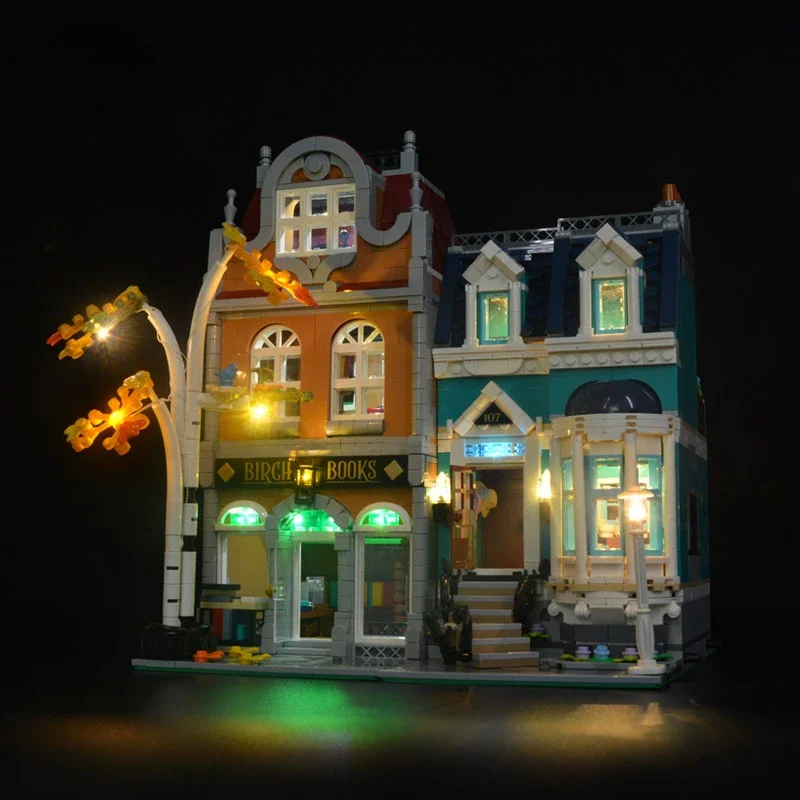 Not Included Building Blocks LED Light Kit For Bookshop 10270 DIY Toys Gift Only Lighting Set