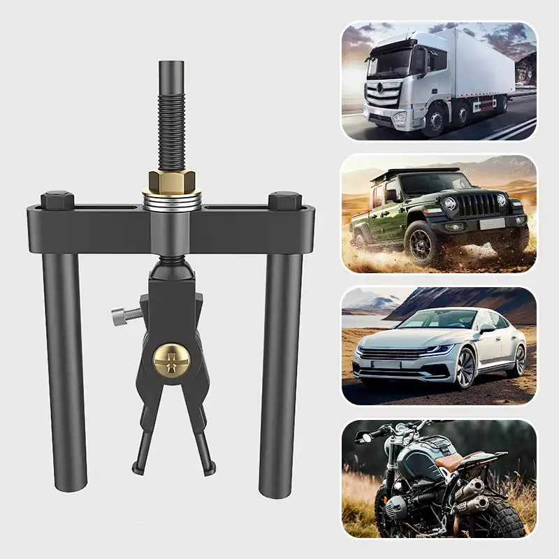 2-Jaw Car Inner Bearing Puller Tool High-hardness Carbon steel Gear Puller for Automobiles Diagnostic Tools Kit