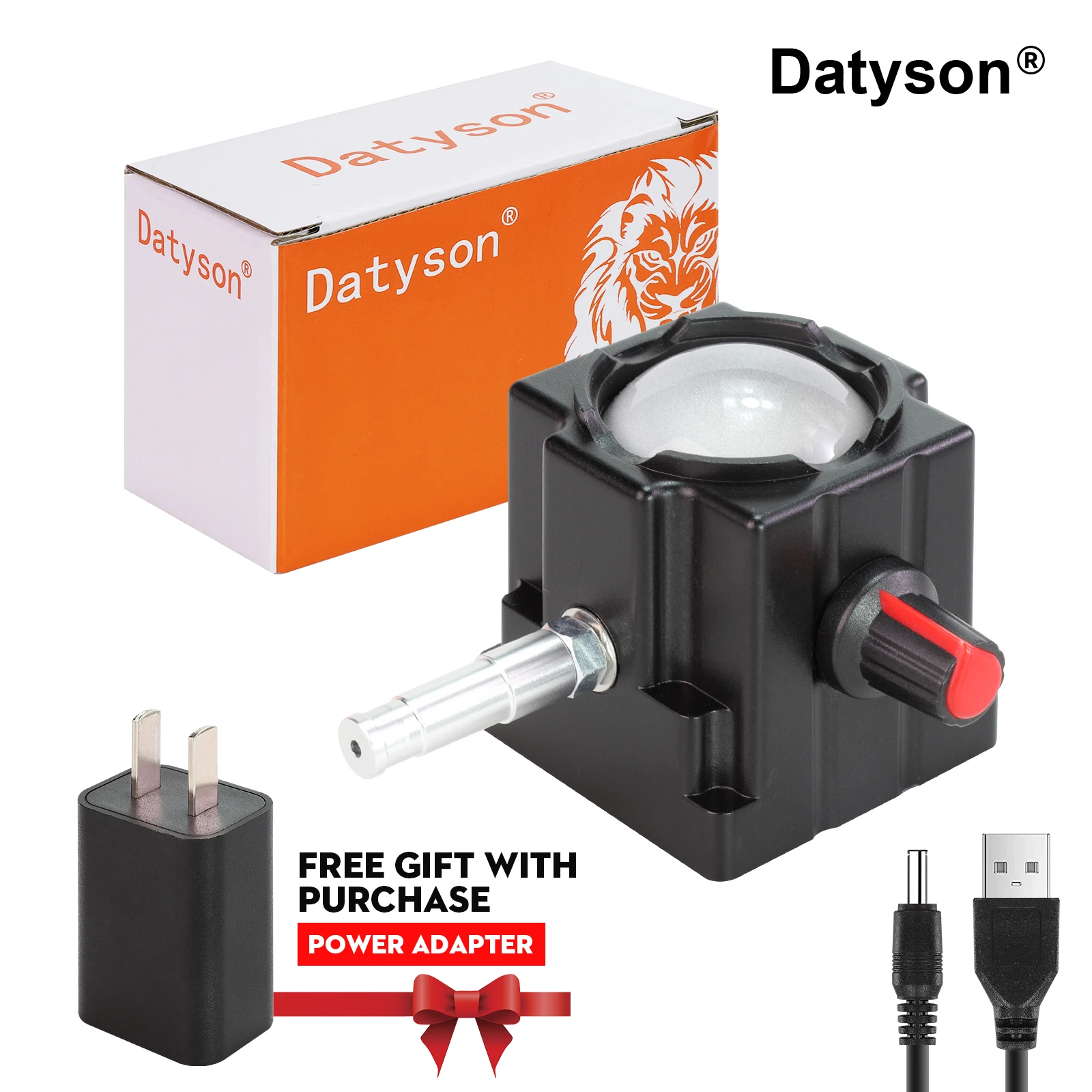 Datyson Professional Microscope Accessories LED Fill Light White Light Illumination Adjustable Light Source
