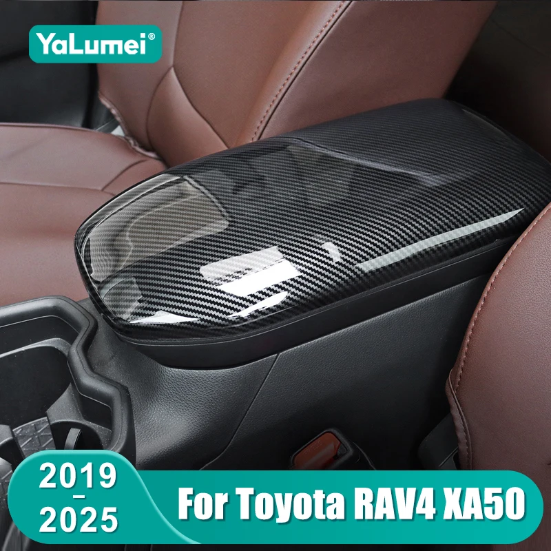 For Toyota RAV4 XA50 2019 2020 2021 2022 2023 2024 2025 RAV 4 Hybrid Accessories Car Armrests Storage Box Mat Cover Waterproof