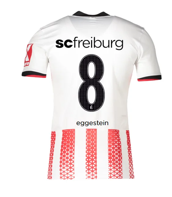 

Freiburg 25/26 Home Jersey No. 8 Jersey T-shirt Short-sleeved Breathable Quick-drying Adult and Children's Same Jersey