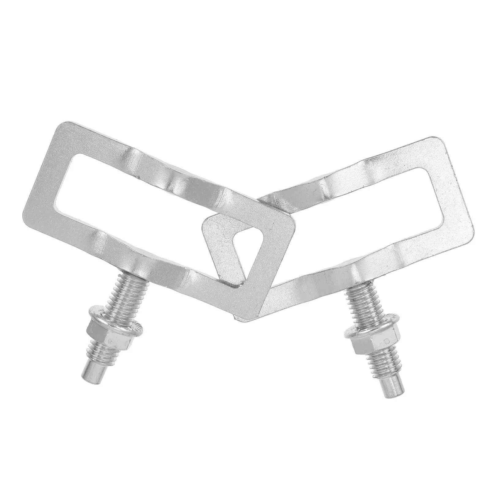 2Pcs Exhaust Manifold Repair Kit Truck Exhaust Stud Clamp Iron Clamp Fix Broken Rusted Studs Improve Performance Fuel Efficiency