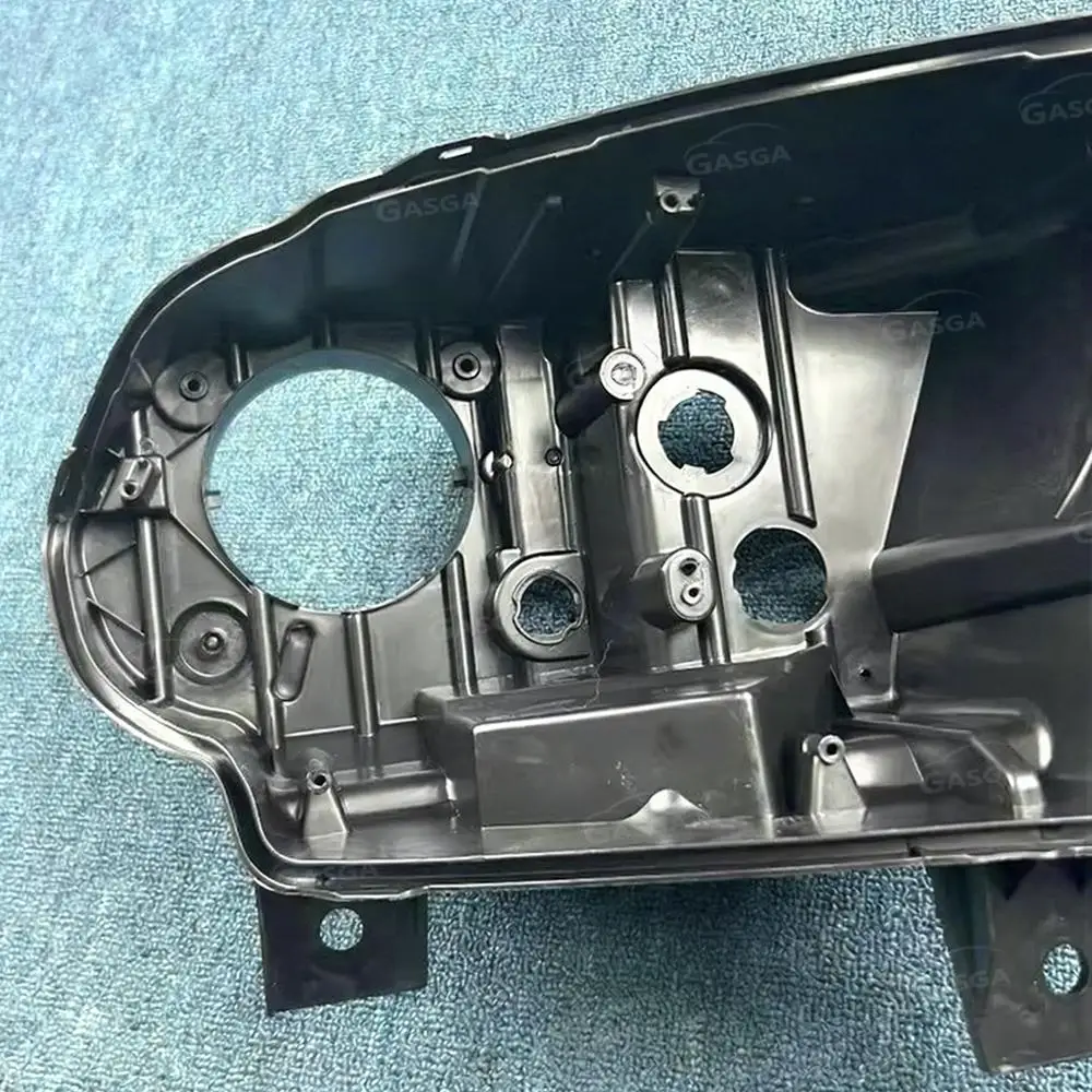 GASGA Headlight Base For DODGE Durango 2014-2020 Replacement Headlamp Base Headlight Rear Shell Headlight House Black Rear Shell