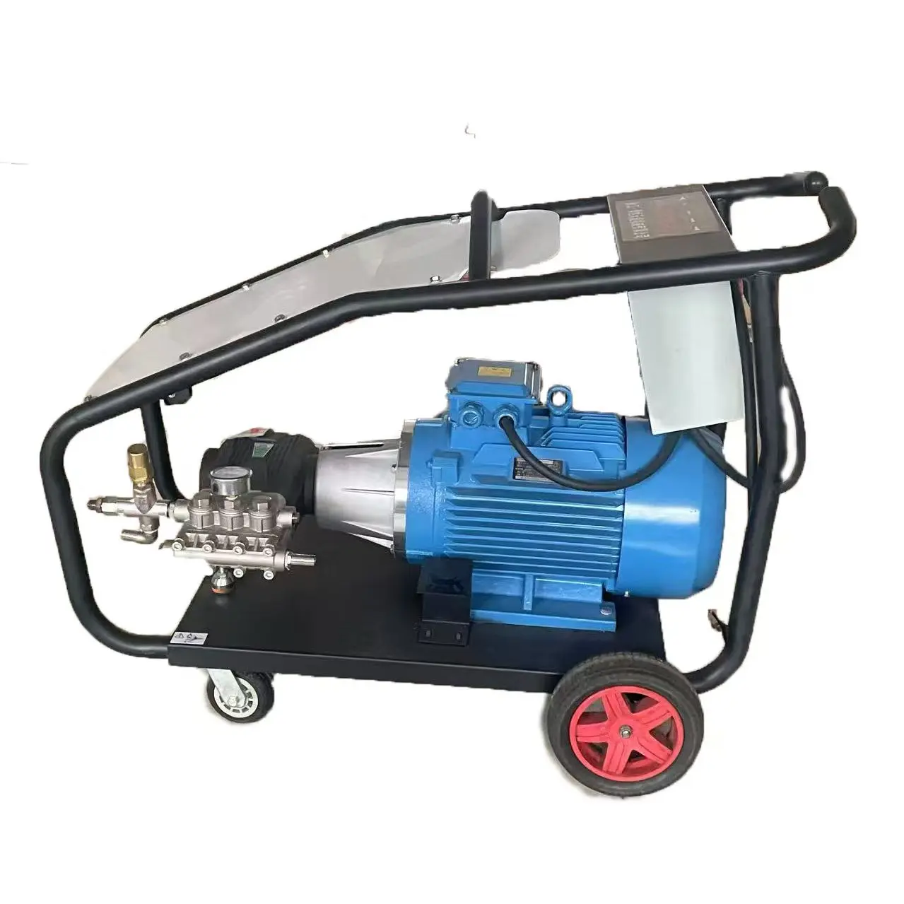 480 Bar Electric High Pressure Washing Machine New Large Flow Industries Use for Car Wash Shops