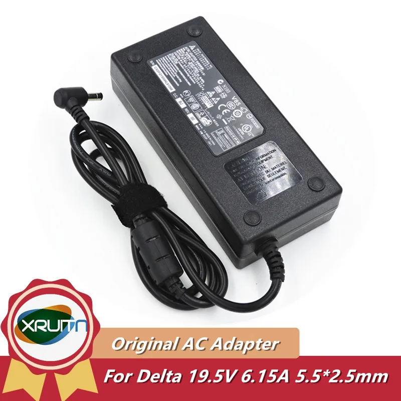 Genuine Delta ADP-120MH D 19.5V 6.15A 120W AC DC Adapter For MSI GP70 GP60 GE60 GE70 A12-120P1A A17-120P1A Power Supply Charger