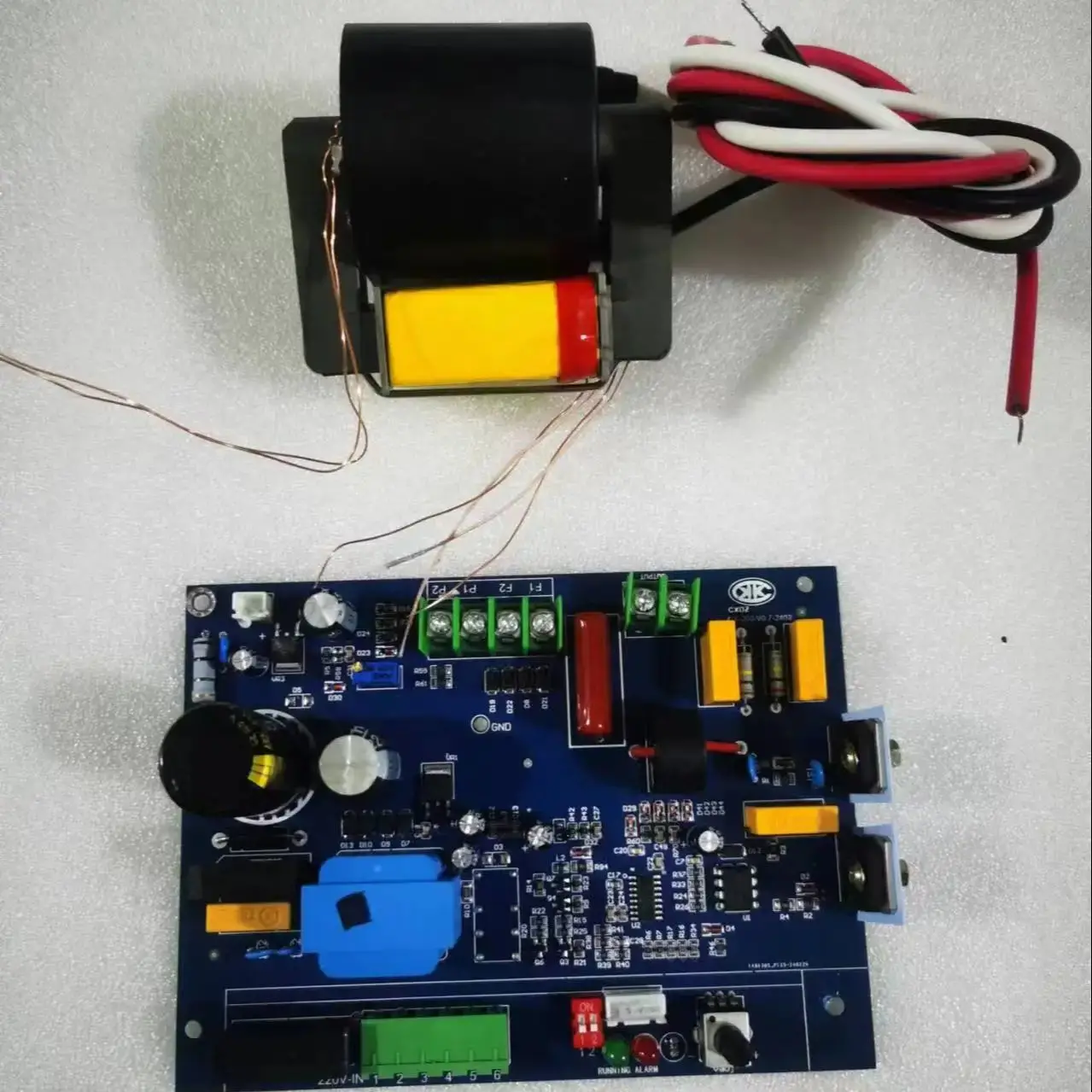 High Voltage Power Supply with 20KV CX-200C Dual output  Electrostatic   Cleaner Air Purification