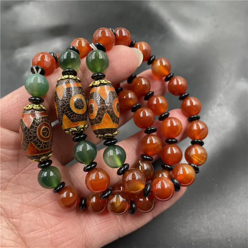 Three-Eyed Dzi 8Mm …