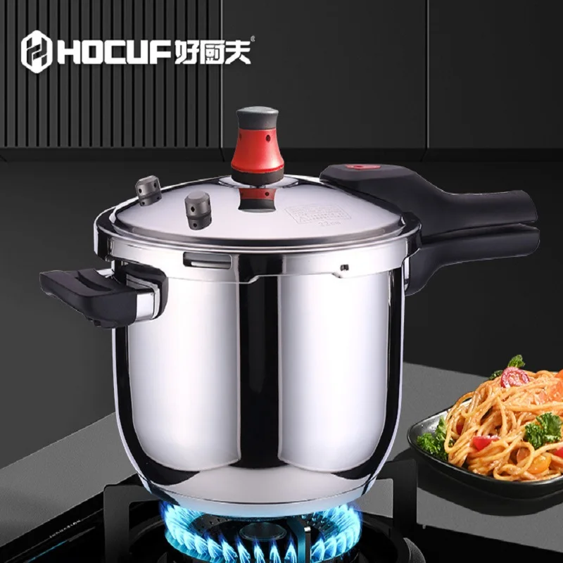 

304 stainless steel pressure cooker Double bottom thickened explosion-proof pressure cookers Gas induction cooker universal