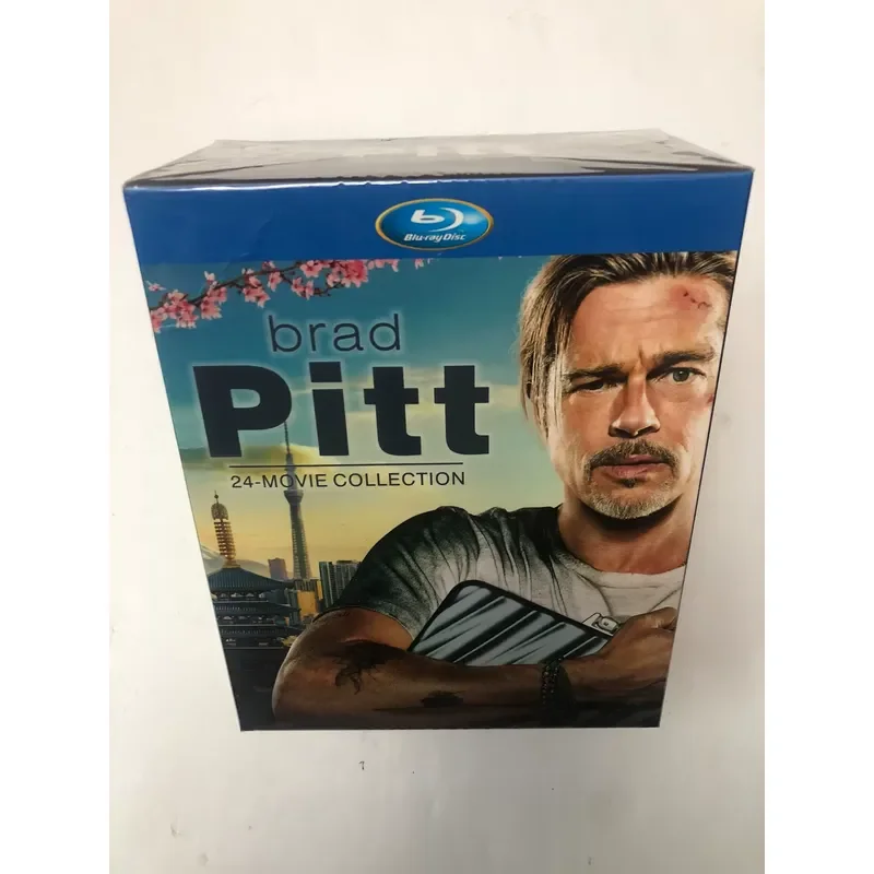 Brad Pitt 24 High Scoring Movies Blu Ray Discs Brand New Unopened Excellent Image Quality