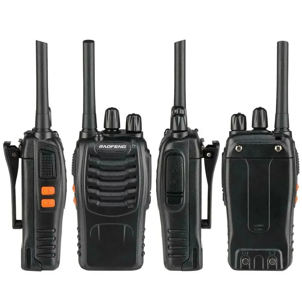 Baofeng-BF-88E Walkie Talkies para caça, rádio de 2 vias, rádio de 2 vias com carregador, PMR446MHz, 1500mAh