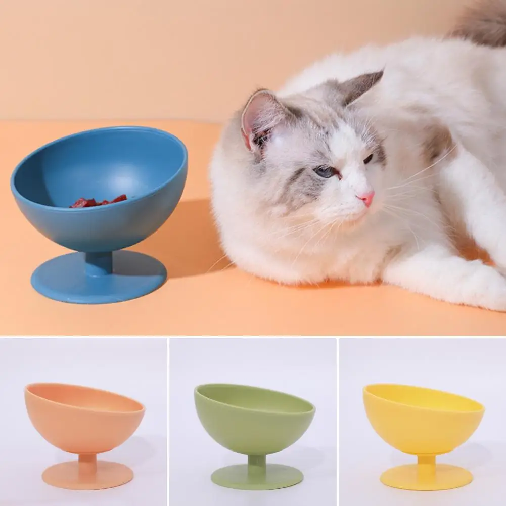 Cat Bowl  Anti-overturning   Dog Bowl Small Dog Food Dispenser Bowl