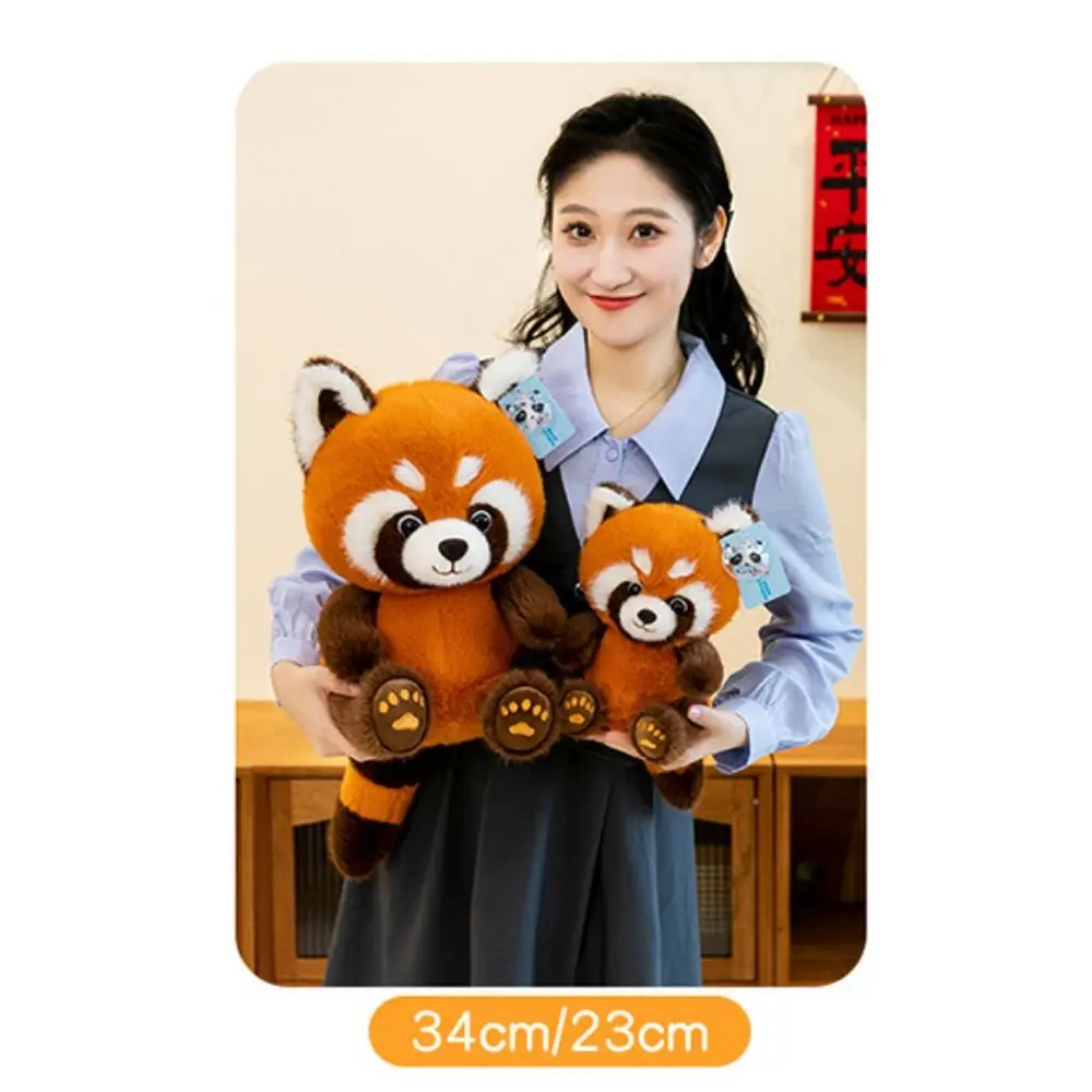 

Simulation Animal Raccoon Plush Toy Lesser Panda Cartoon Koala Plush Toy Unique Little Raccoon Sloth Plush Doll Birthday Gift