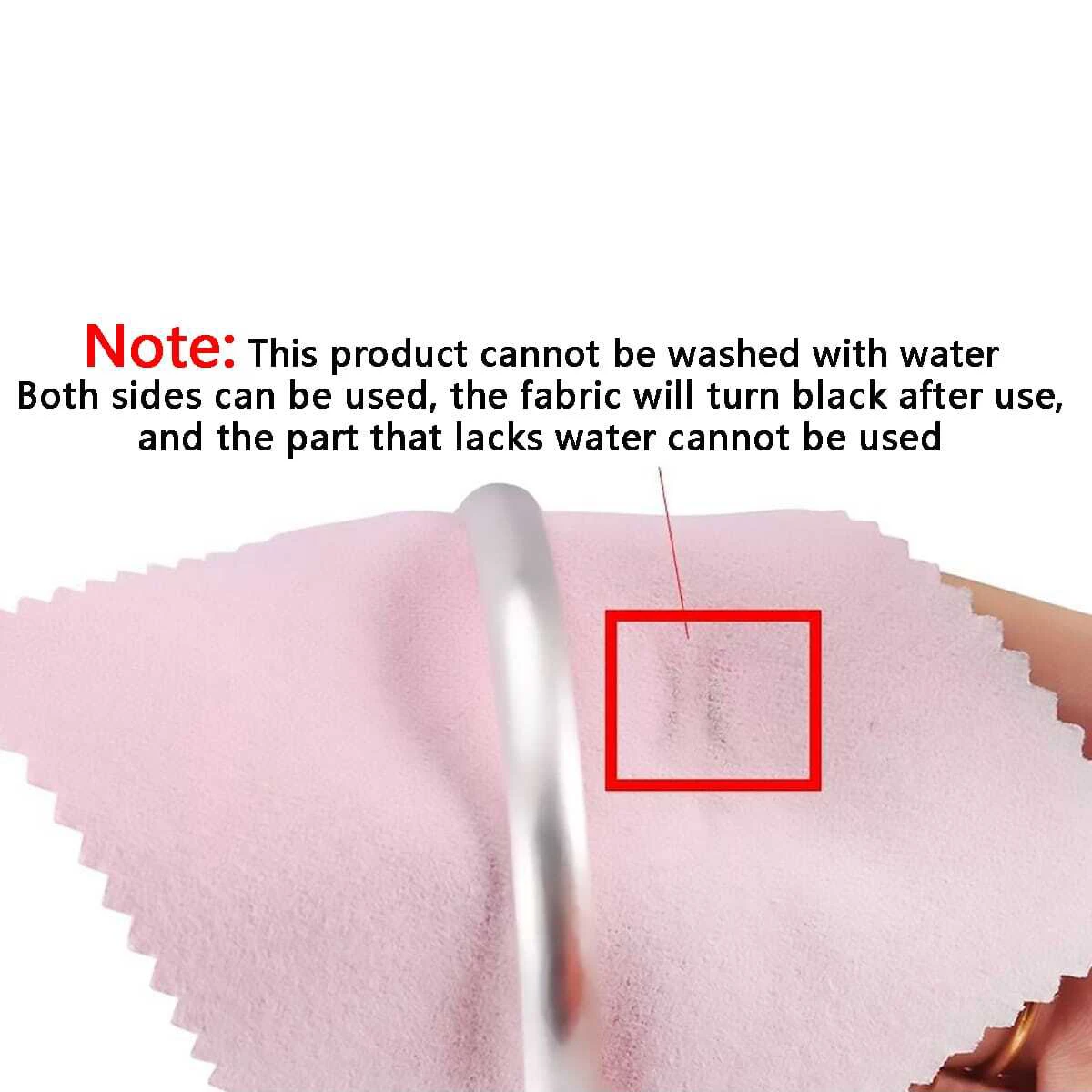 WZNB 50pcs 8x8cm Silver Polishing Cloth Jewelry Cleaning Anti Tarnish Reusable Soft Wiping Cloth Keep Jewelry Shining Tools