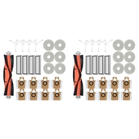 2X For XIAOMI Mijia Omni 1S B101CN B116 Accesories Main Side Brush Hepa Filter Mop Dust Bag Robot Vacuum Cleaner Parts