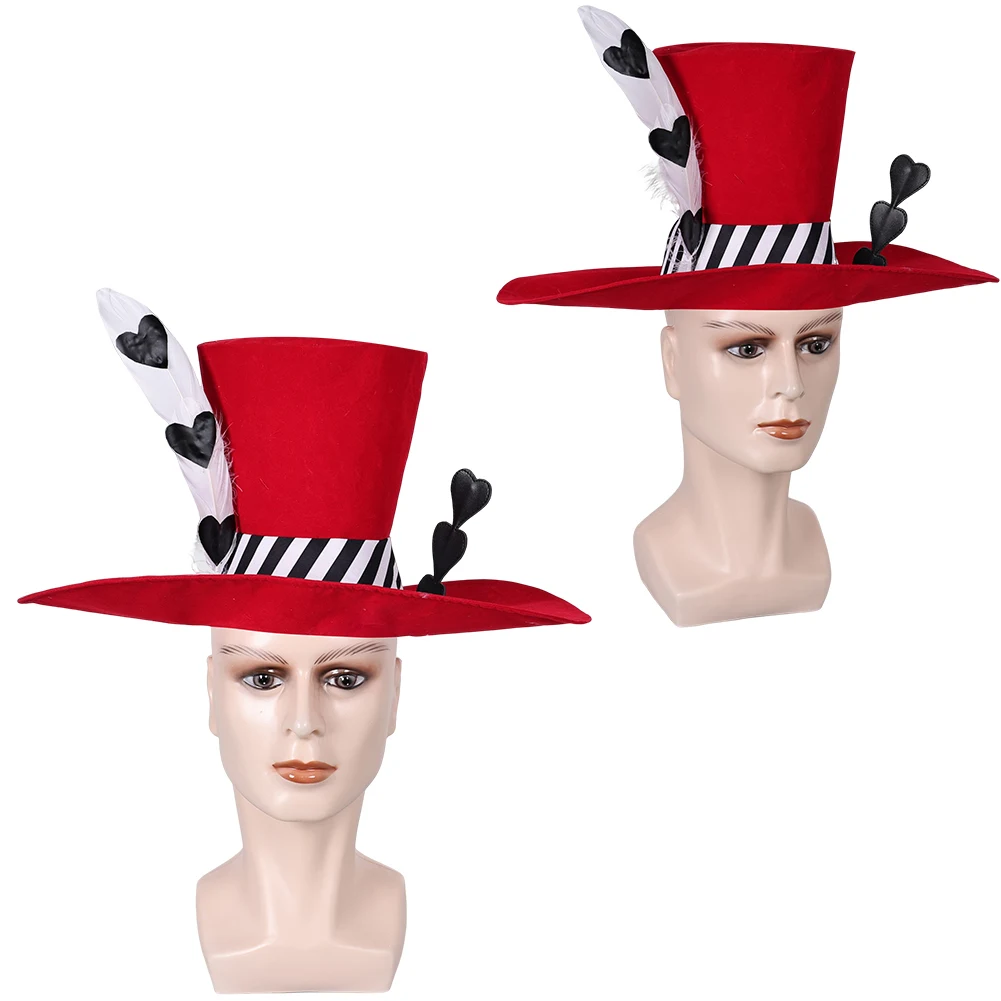 Déguisement d'Halloween et de Carnaval pour Homme Adulte, Déguisement, Chapeau, Casquette, Accessoire de Jeu de Rôle, Cosplay, Valentino, Hazzbin, Fantrenfor, Hôtel