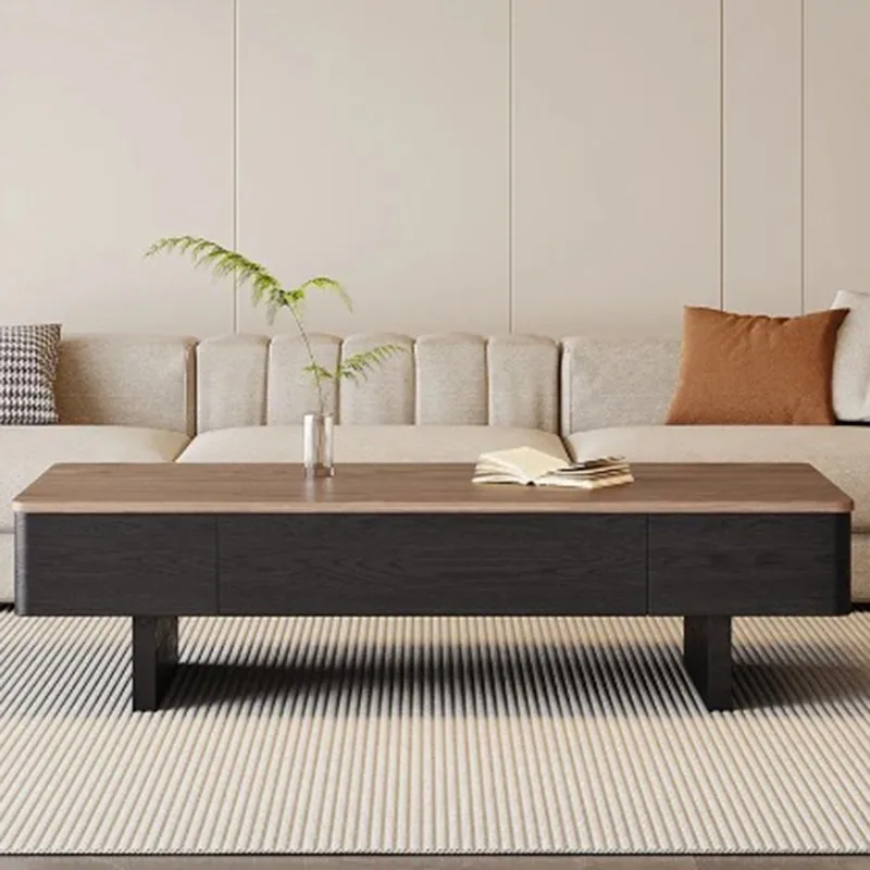 

Wooden Space Saving Coffee Tables Design Simple Style Industrial Coffee Table Simple Clear Mesas Bajas Ornaments Home Decor