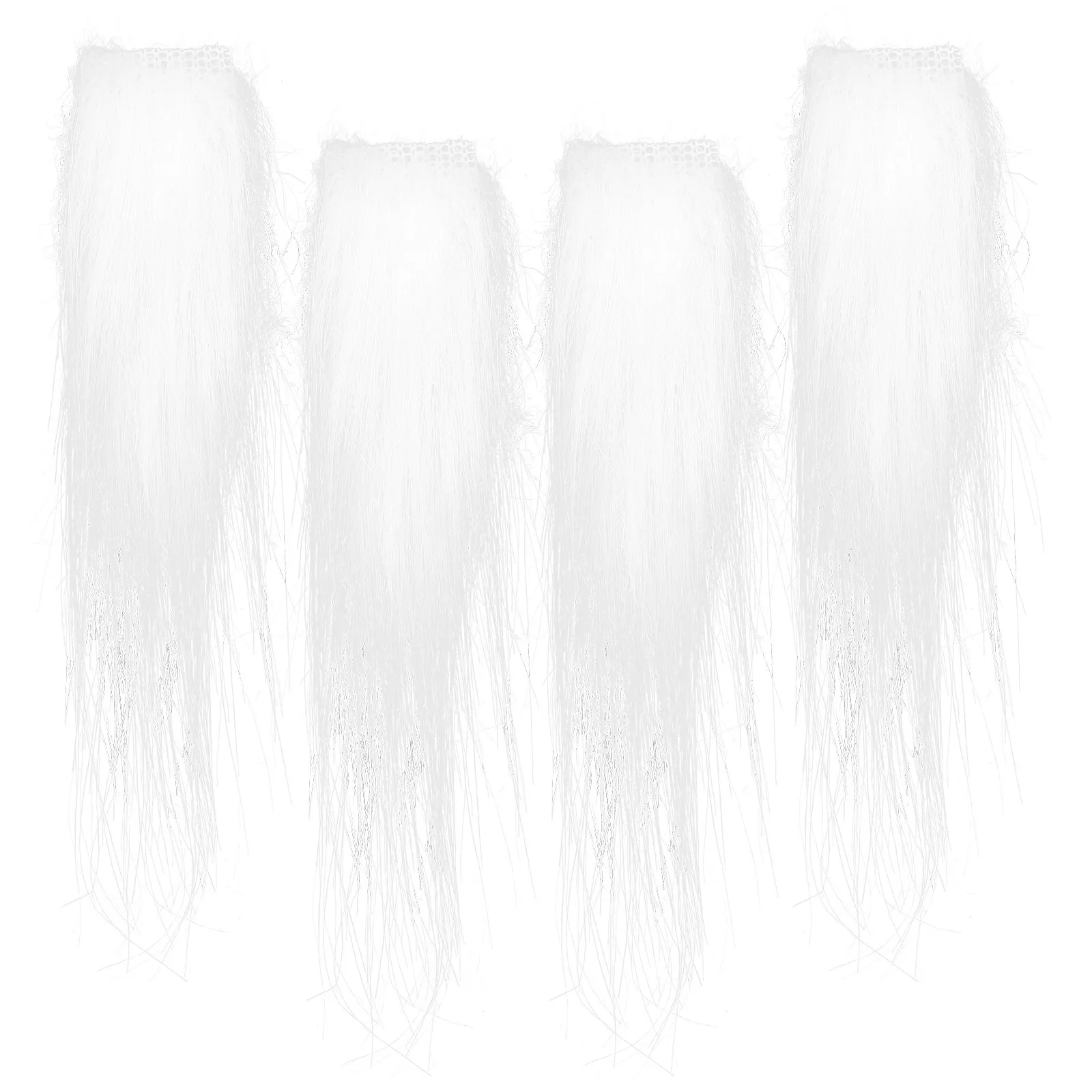 

2 шт., густые белые брови Санта-Клауса, поддельные рождественские аксессуары для косплея, костюм