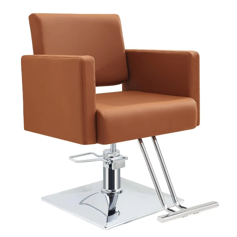 Folding hairdressing chair, rotating lift hairdressing chair, beauty cutting chair