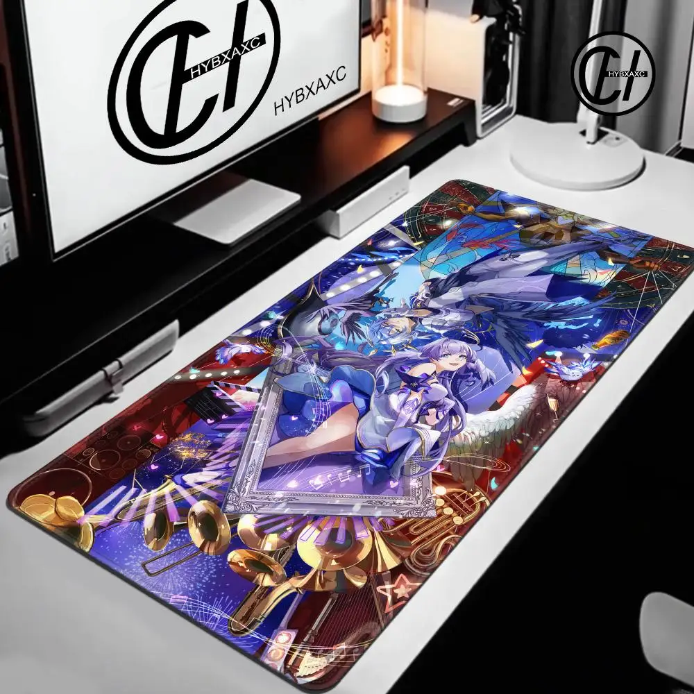 

1200x600 Sunday Honkai Star Rail Mouse Pad Keyboard Laptop Cool Star Gaming Mousepad Computer Anime Gamer Desk Mat Carpet