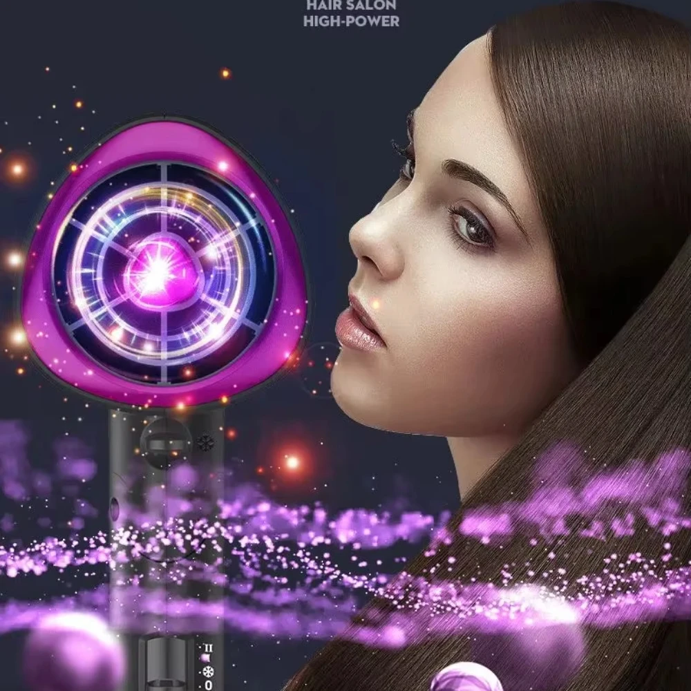 Foldable Multi Gear Adjustment Hair Dryer High-Power 1800w Constant Temperature Hot And Cold Air Hair Salon Styling Machine