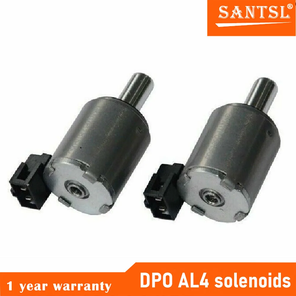 Gearbox Pressure Regulator Lock Up Solenoid DPO AL4 For Renault Peugeot Auto Parts 2 pieces