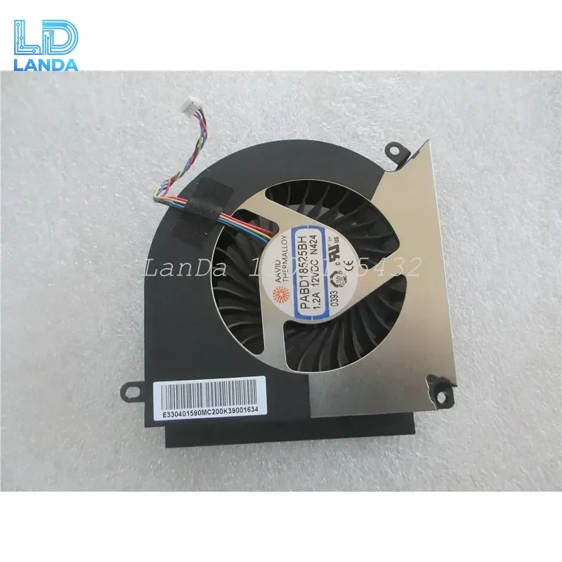 Fan for MSI GT76 9SG-048CN MS-17H1 17H2 17H3 RTX2080 RTX2070 Laptop Cooling Fan Replacement