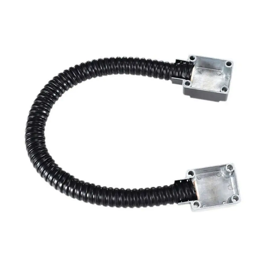 

Zinc Alloy Head Cable Protection Sleeve Exposed Mount 304 Stainless Steel Door Loop Armored Armored Cable Access Control System