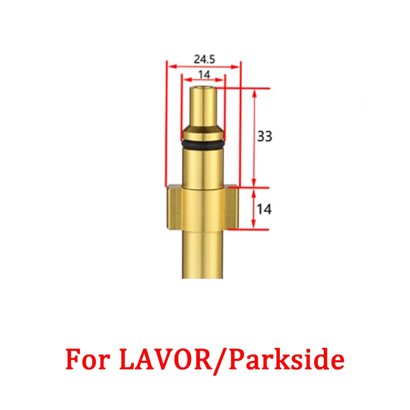 For LAVOR/Parkside High Pressure Cleaner Sewer and Sewage Clean Nozzle High Pressure Hose Water Jet High Pressure Hose