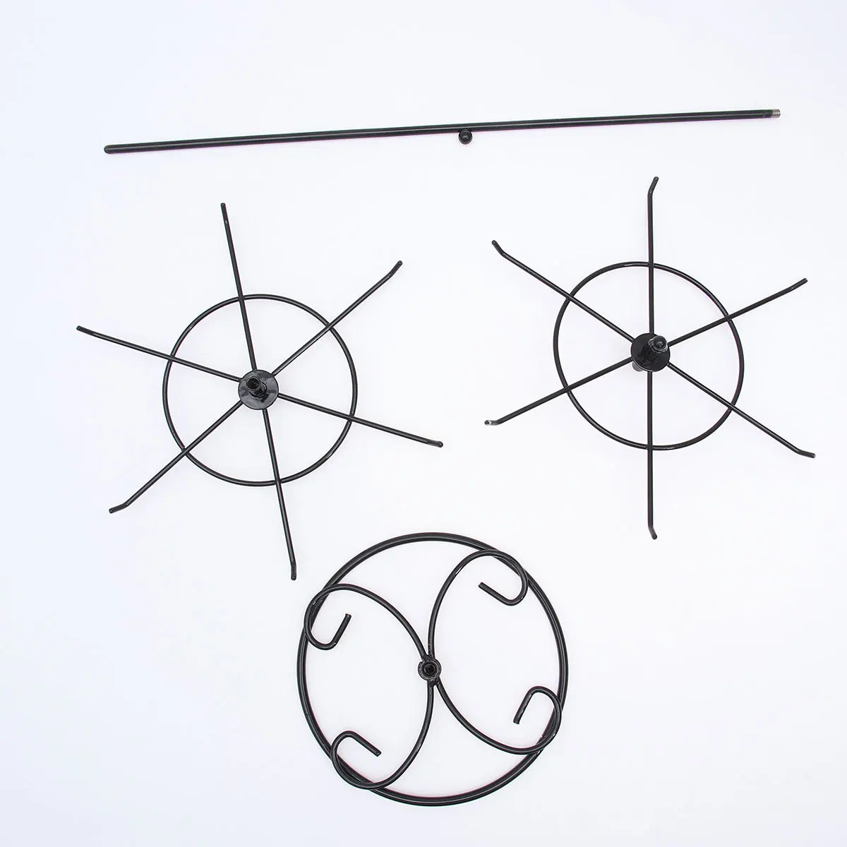 

Jewelry Display Stands 6 Hooks 8 Hooks Metal Necklace Bracelet Ring Holder Black Jewelry Rack Earring Organizer Storage