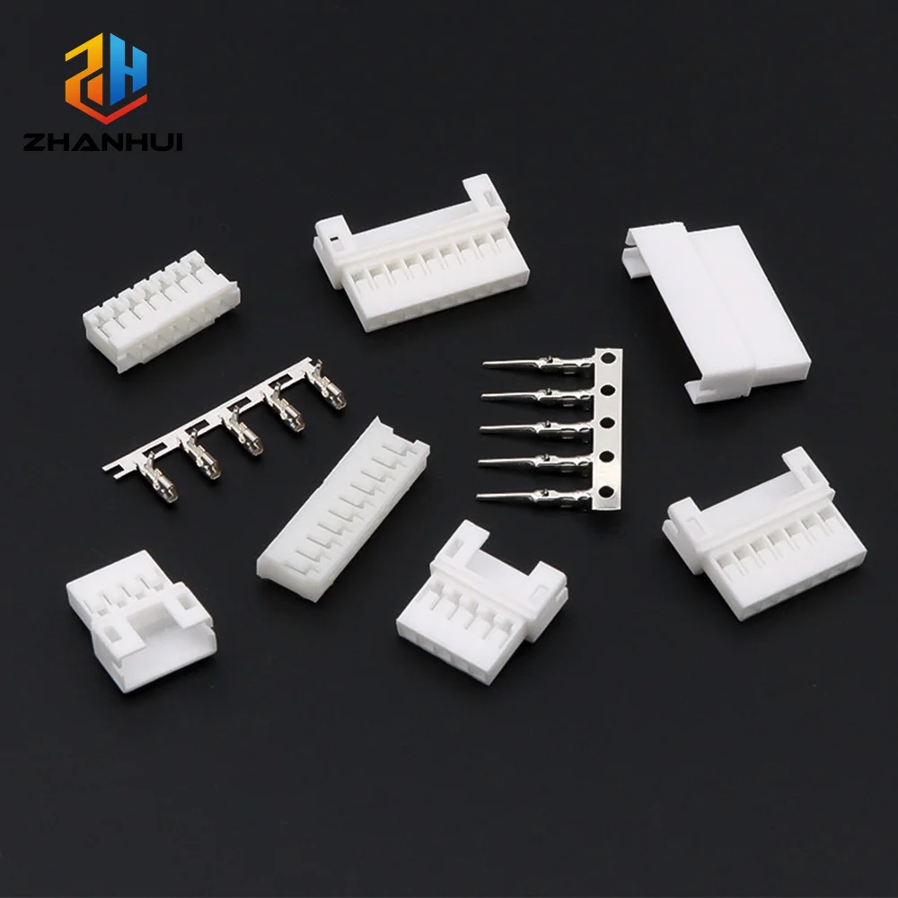 5/10 Sets PH2.0 2.0mm Pitch Male Female Wire Connector Plug Aerial Docking for Battery Charging DIY Cable