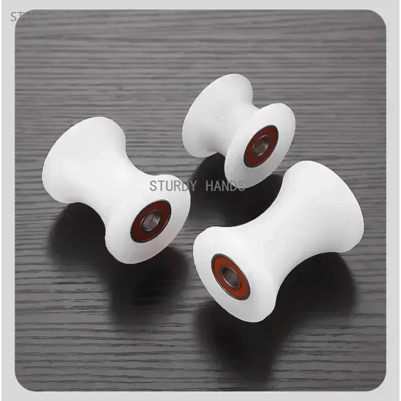 1PCS Nylon U-groove Bearing Roller Door and Window Sliding Door Mechanical Pulley Window Decoration Accessories