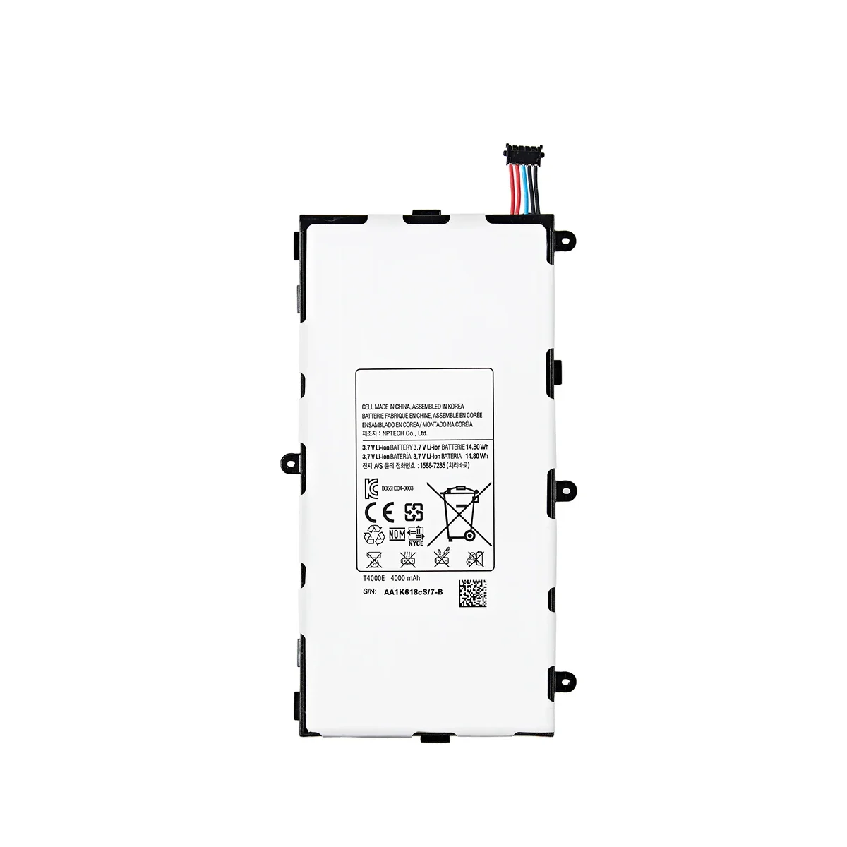 Brand New Tablet T4000E Battery 4000mAh For Samsung Galaxy Tab 3 7.0\'\' T211 T210 T215 T217A T210R T2105 P3210 P3200