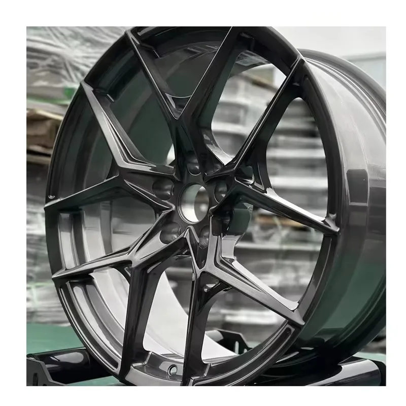 Private Custom Forged Rims Racing Car Wheels 18 19 20 Inch Brushed black Alloy for Audi FY B8 for Land Rover for Maserati Ghibli