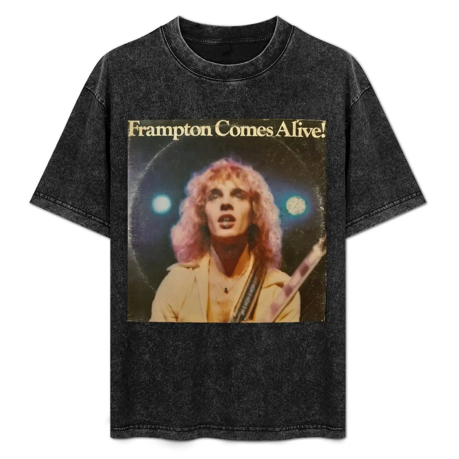 

Frampton Comes Alive T-Shirt Big Size Short Sleeve Tee for Men
