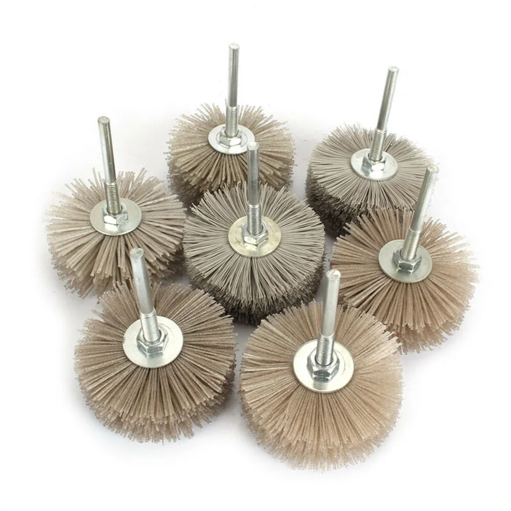 80-600Grit Grinding Wheel Brush Tool Woodwork 1pc Abrasive Buffing Disc Equipment Grinder Nylon Polishing Rotary Practical