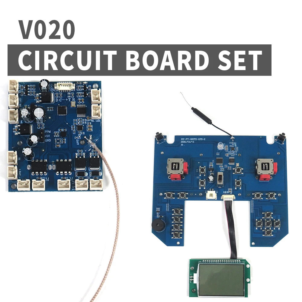 Официальный оригинальный набор печатных плат Flytec, запасные части для модуля GPS Flytec GPS, радиоуправляемая лодка с приманкой для рыбалки V010 V020 V070 V900