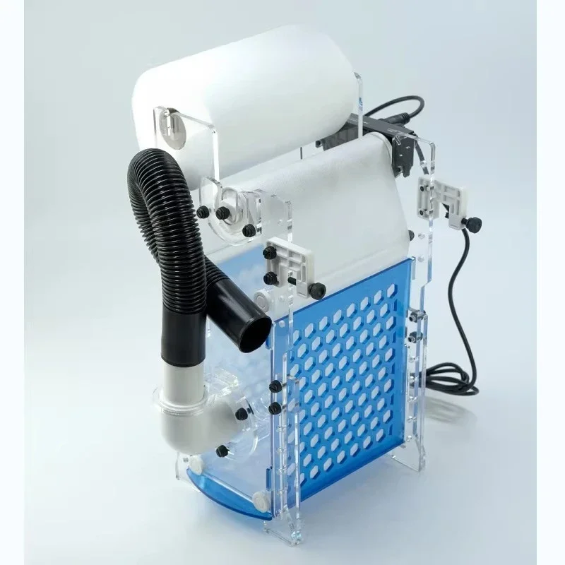 2026　BM Paper Reel Coral Automatic Filter Cleaning Automatic Cloth Changing Dry And Wet Separator Fish Tank Water Purification