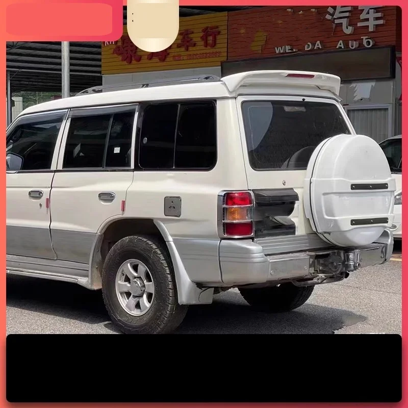 Car Unpainted Tail Wing For Mitsubishi leopaard V33 V31 modified Rear trunk Spoiler Roof wing